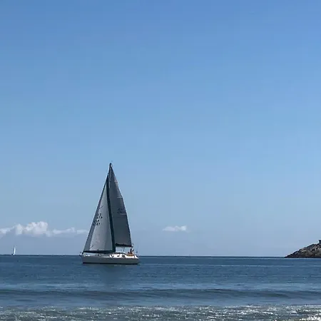 Al Lado De La Playa Con Piscina Privada, Jardin Y Barbacoa, Fronton, 6 * Laredo